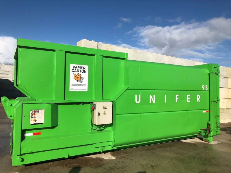 Location compacteurs monobloc et à poste fixe proche du Havre (76) - Unifer  Environnement