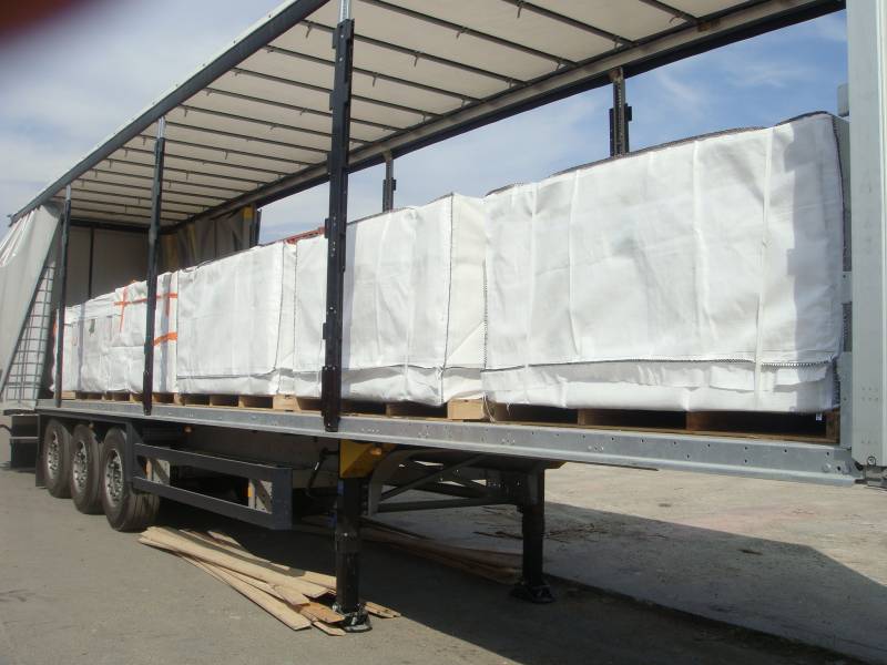 Transport catalyseur cendre