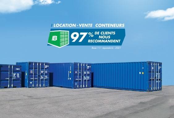 Vente de conteneurs maritimes