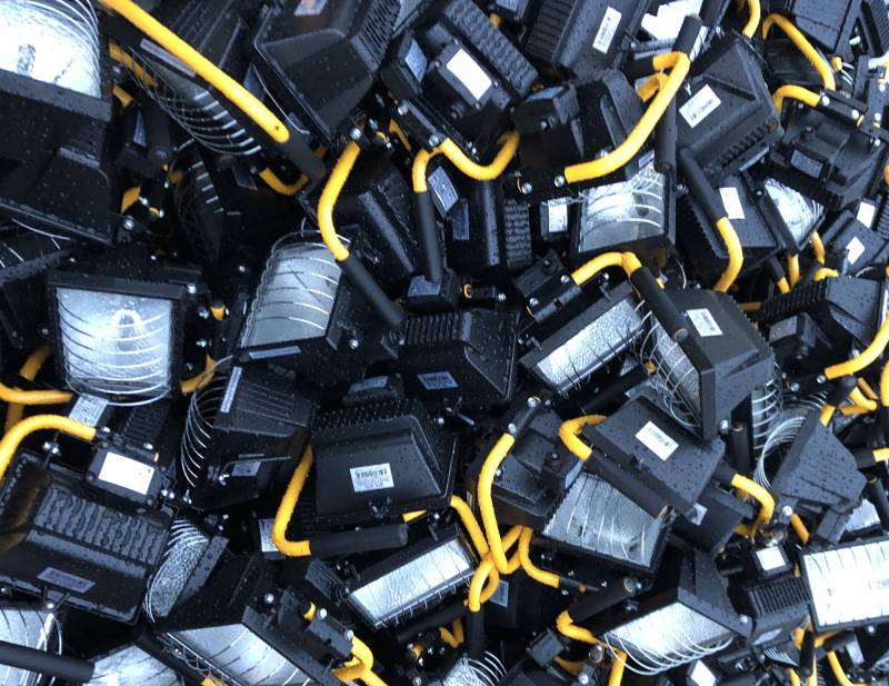 destruction lampe deee non conforme provenance asie chine