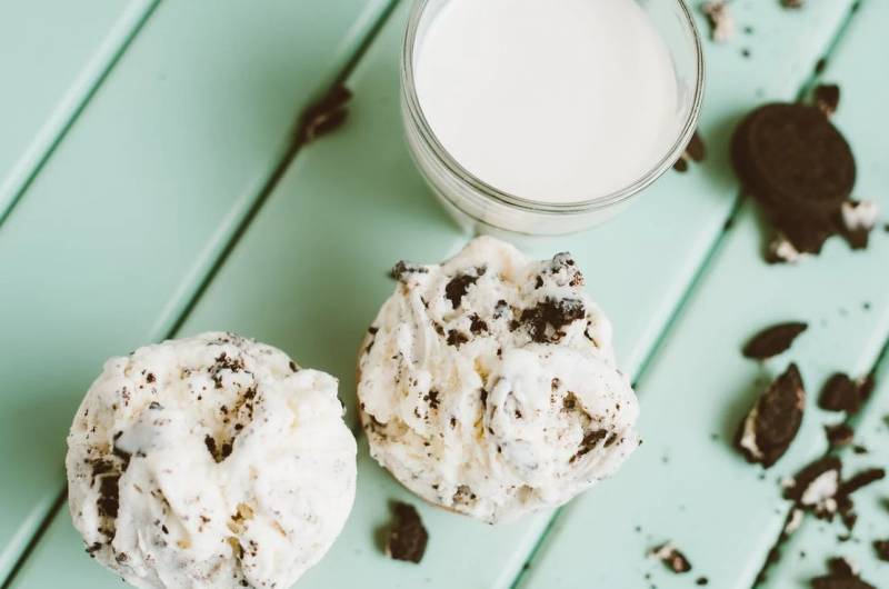 Glaces infectés par oxyde d'éthylène