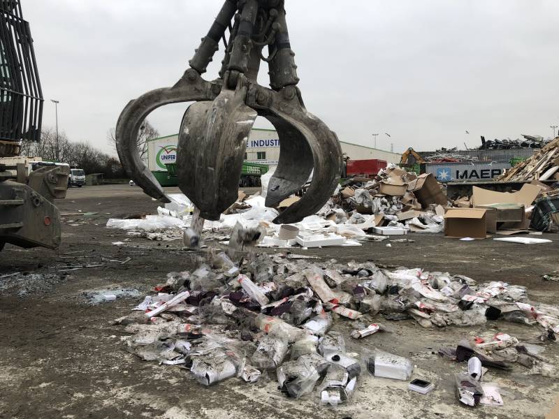 Destruction de marchandises non alimentaire