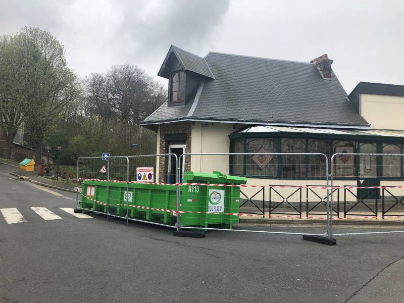 Location benne chantier proche Port-Jérôme 76